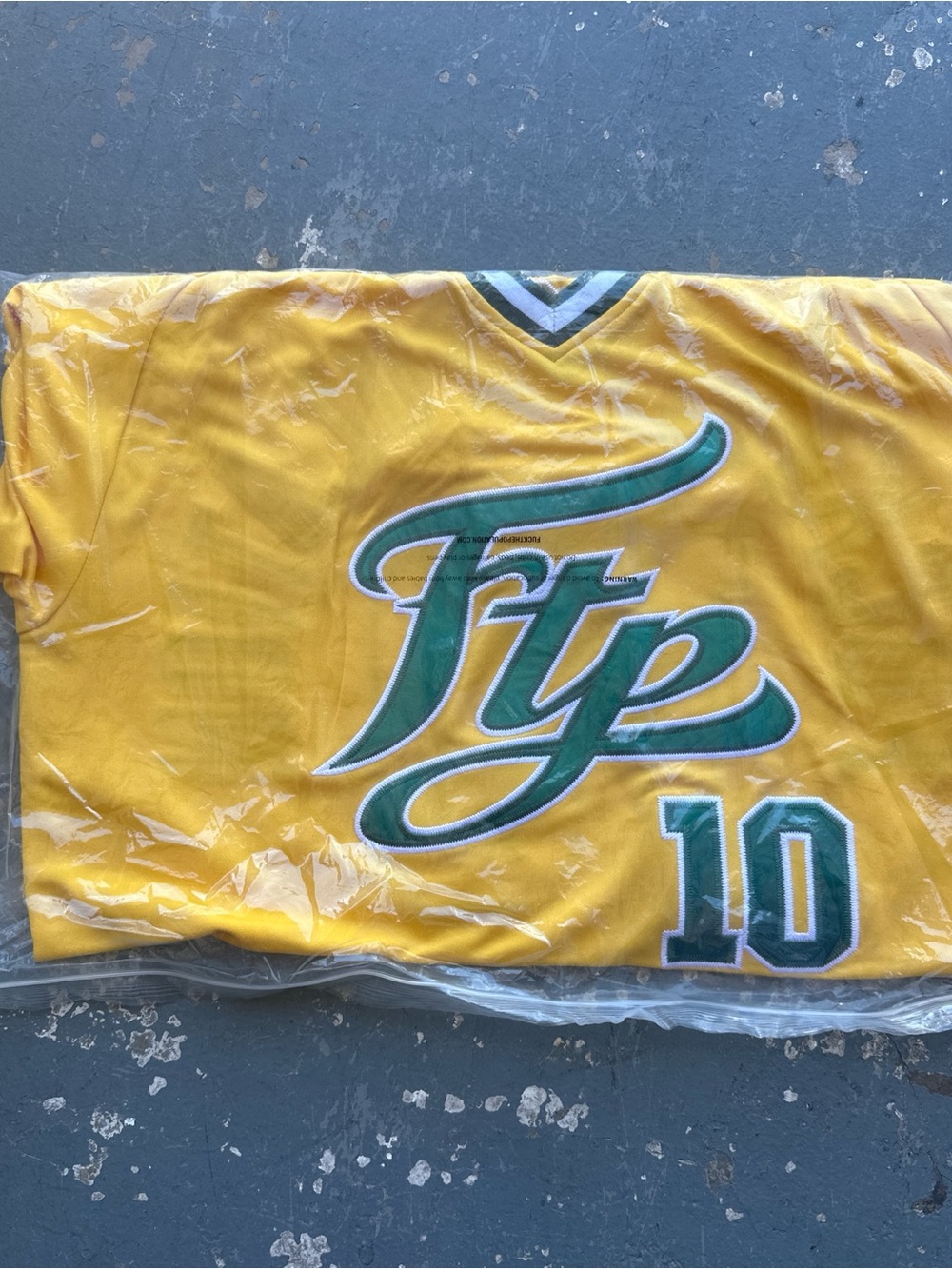 FTP deadstock baseball jersey